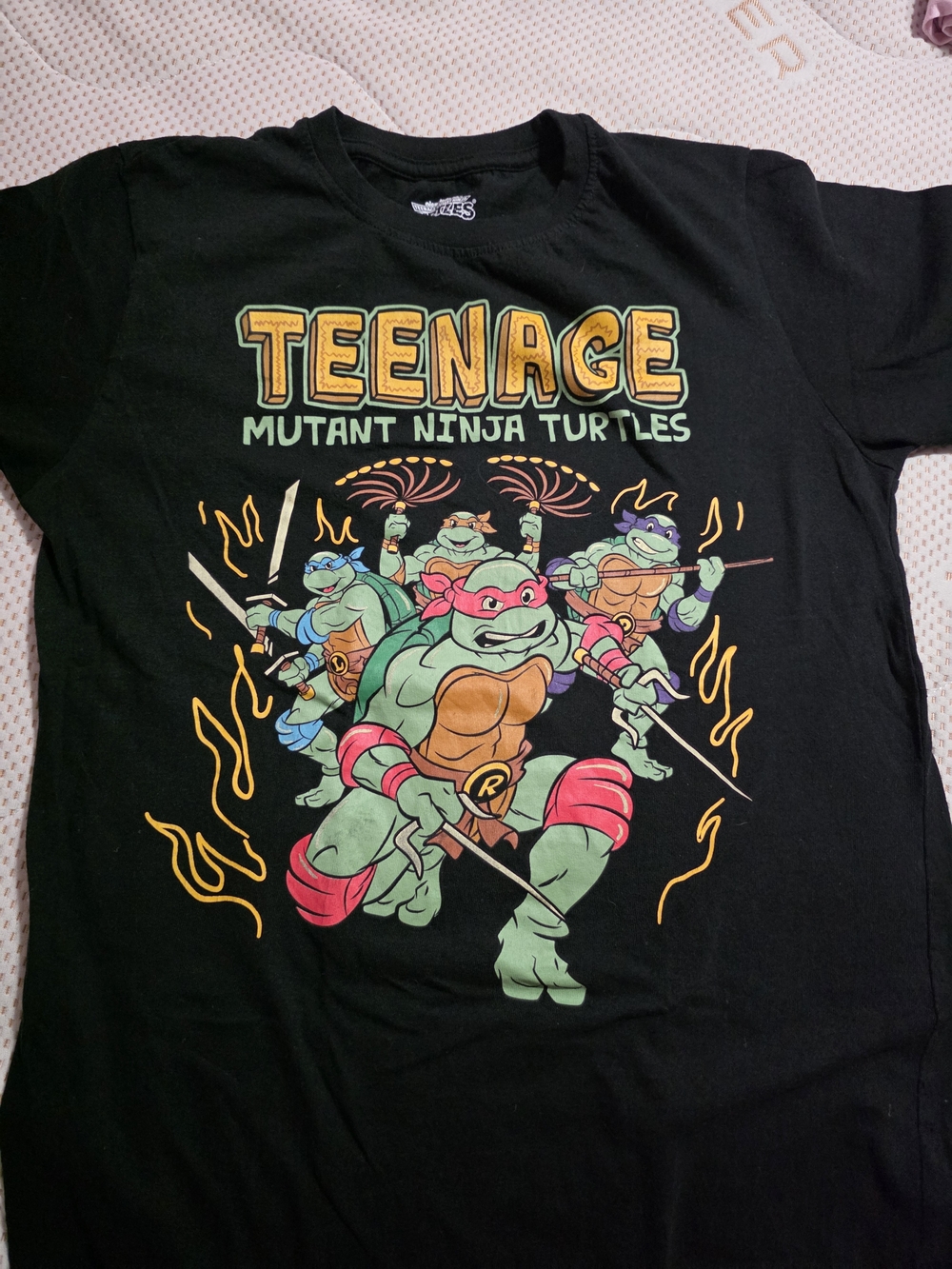 Teenage Mutant Ninja Turtles Black Graphic Tee